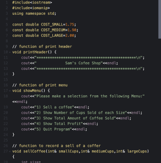 sample c++ code (1)